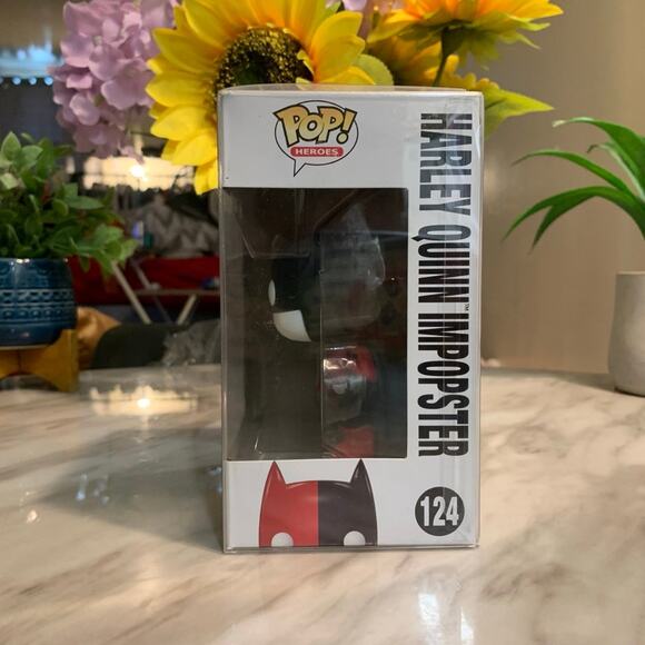 Harley Quinn Impopster #124 Funko Pop! Heroes Vinyl Figure New - Picture 4 of 8